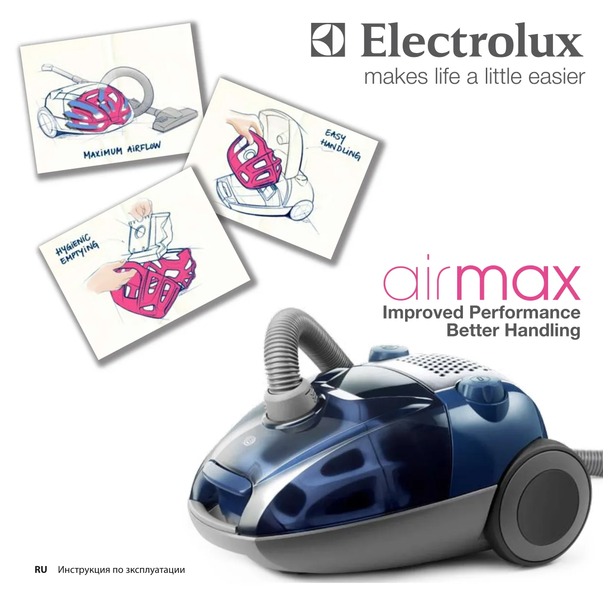 Первая страница инструкции Electrolux ZAM6270