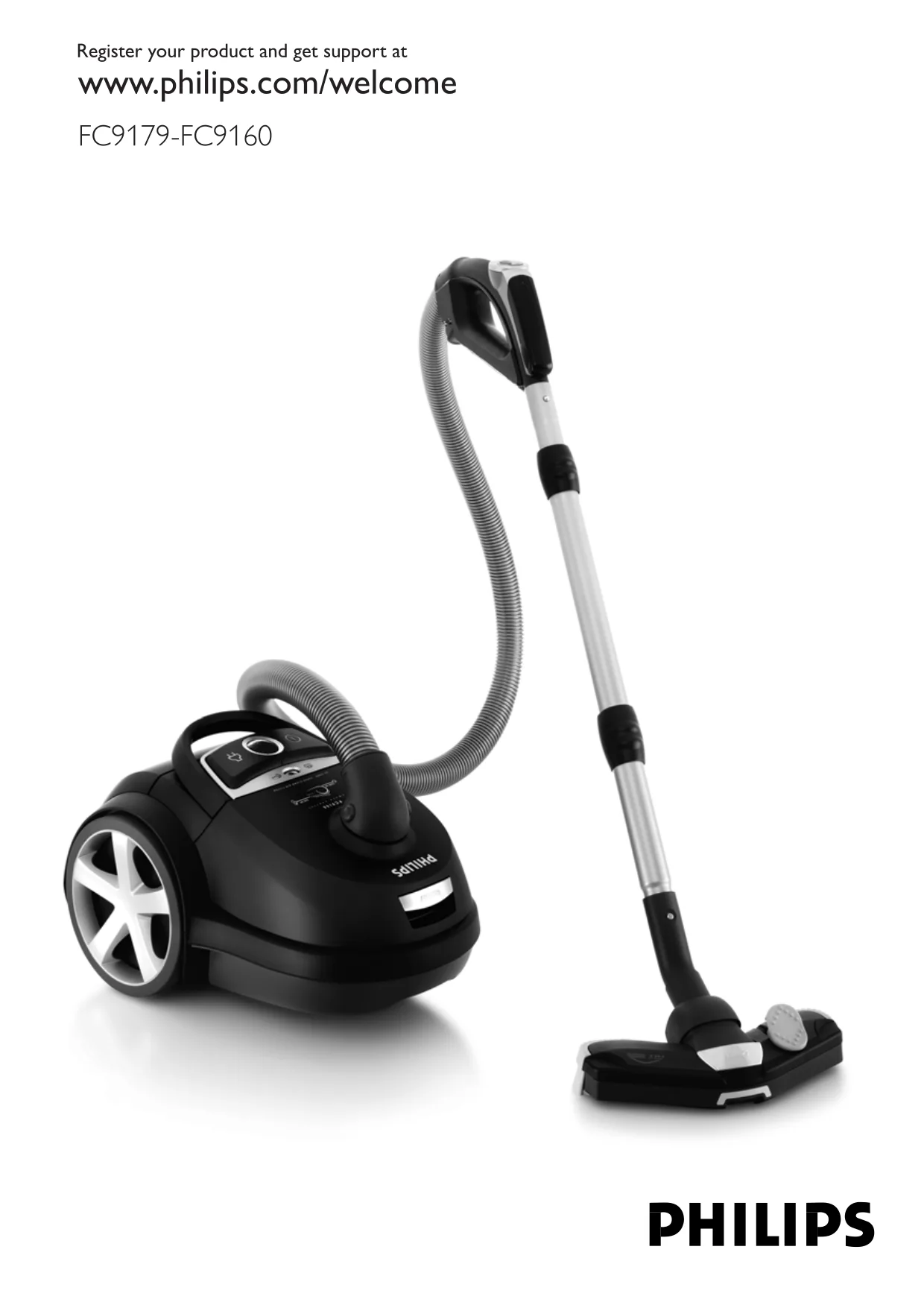Первая страница инструкции Philips FC9160/01