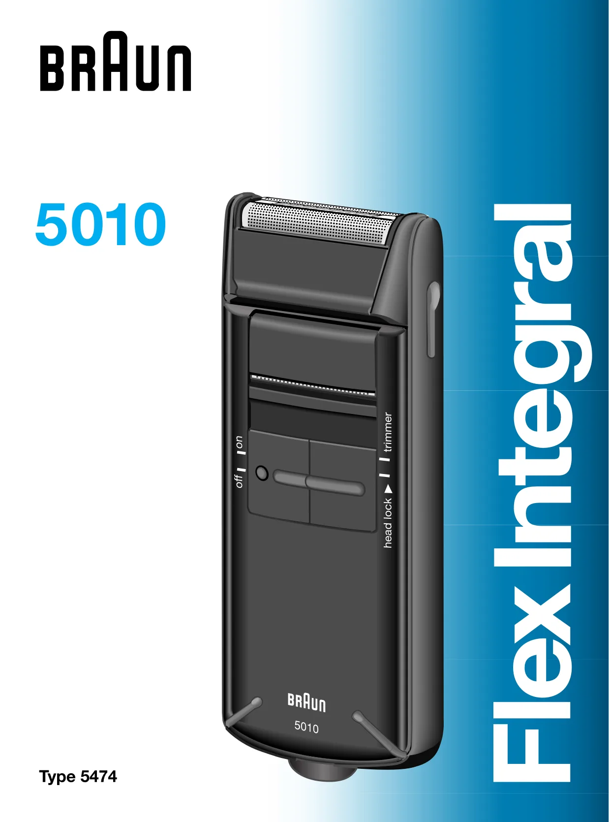 Первая страница инструкции Браун 5010