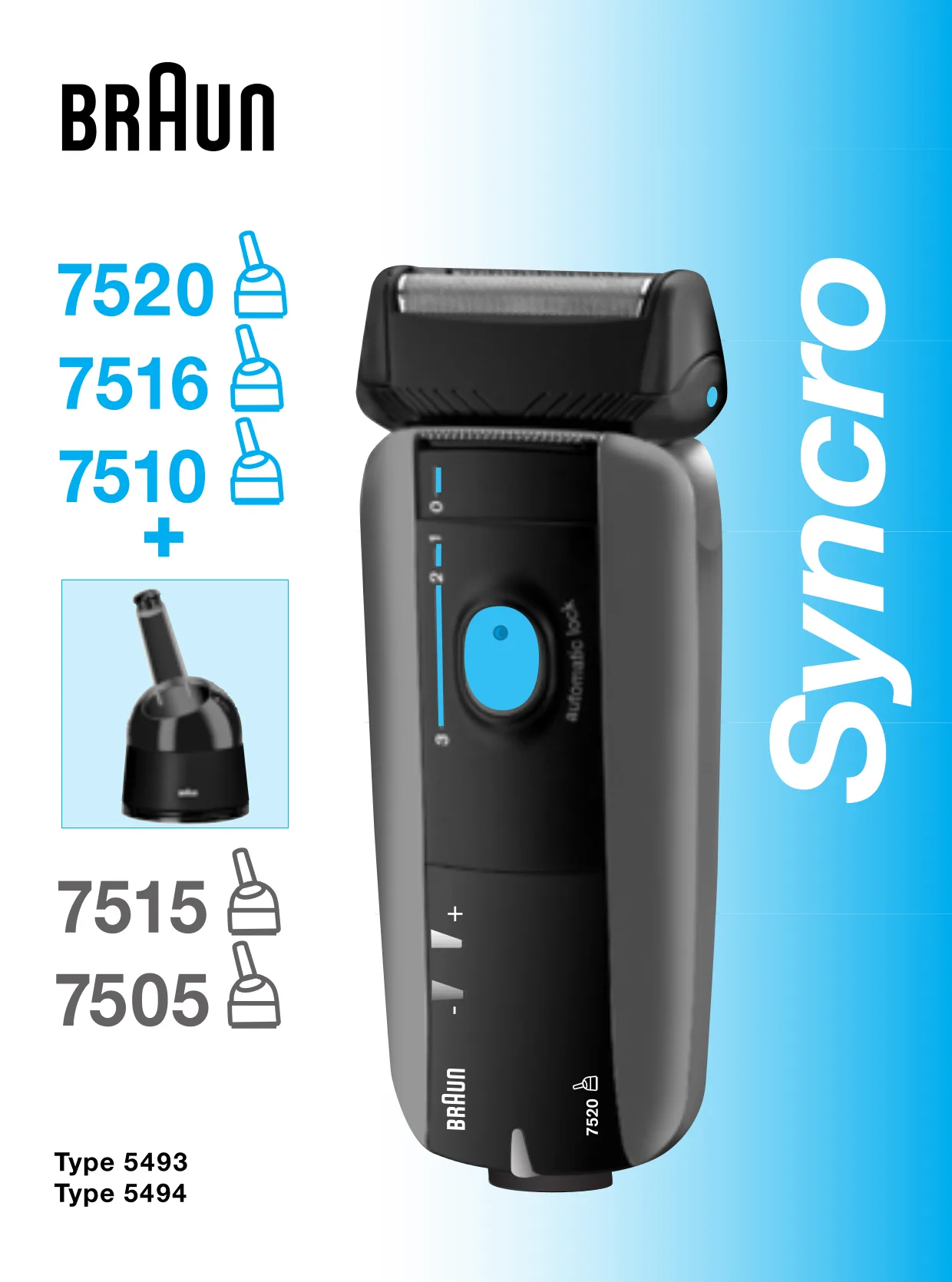 Первая страница инструкции Браун 7510