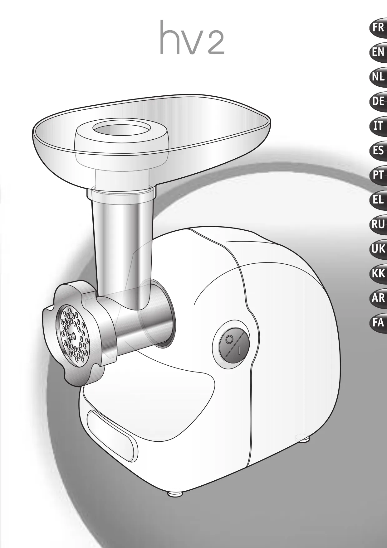 Первая страница инструкции Moulinex ME211830/350