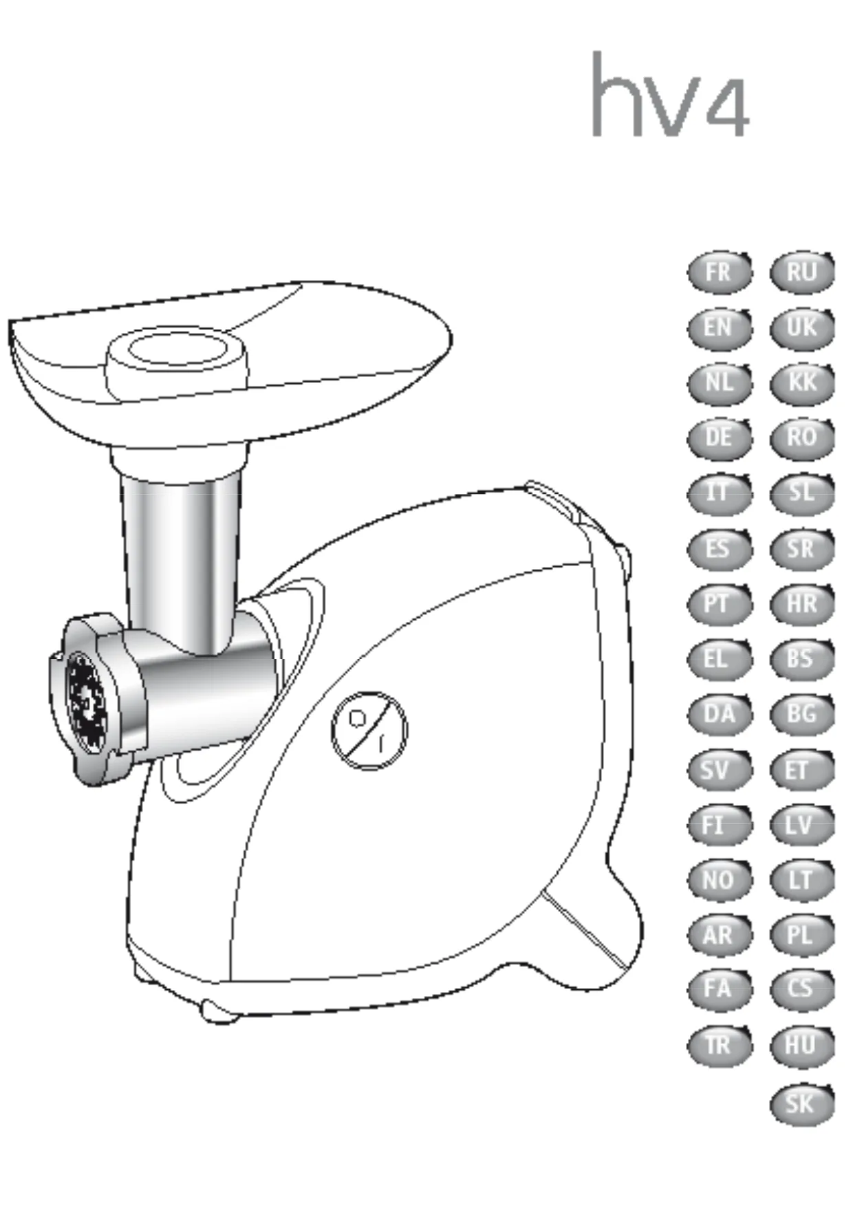 Первая страница инструкции Moulinex ME440139/35A